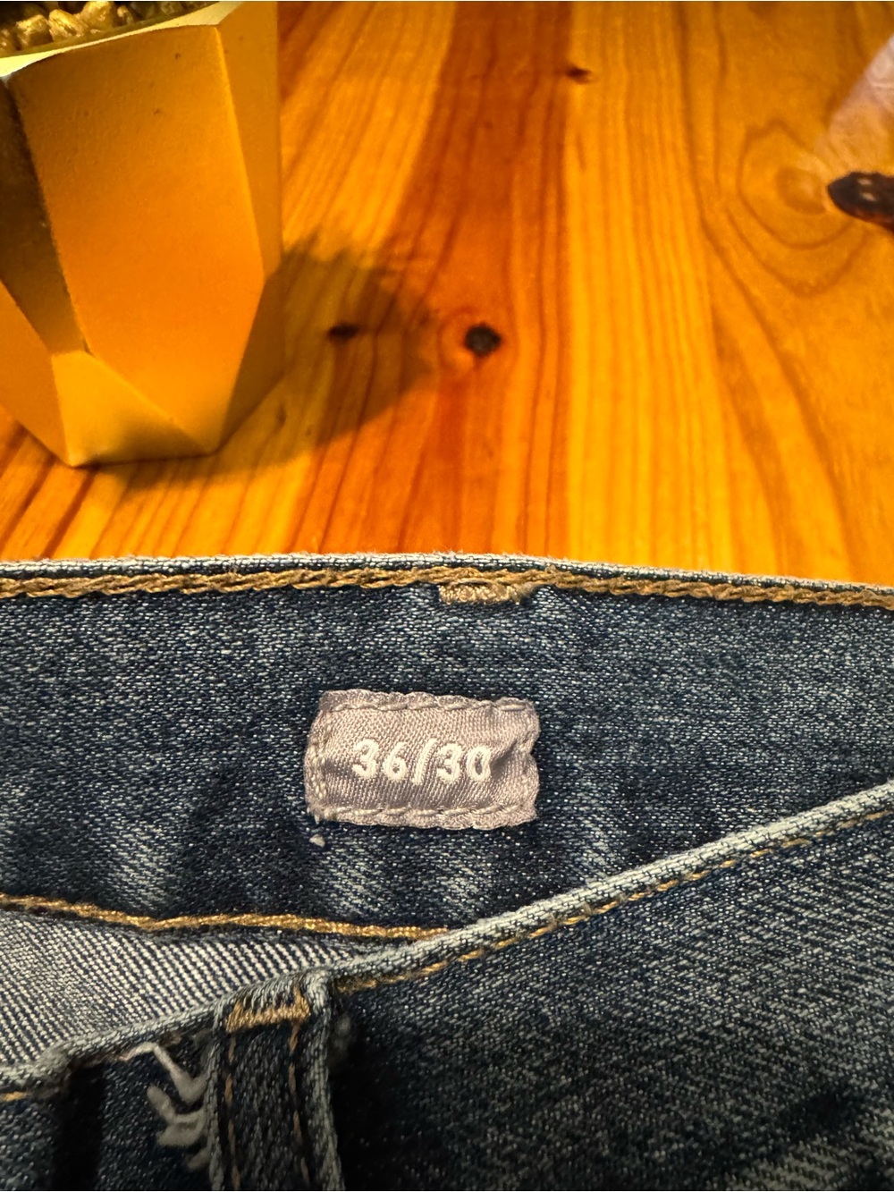 ARIAT Jeans Rebar M4 Mens 36/30 Relaxed Boot Denim Phantom Wash Work Wear (2) - Picture 4 of 14